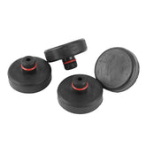 4pcs New Rubber Jack Lift Pad Adapter Tool Black Fit For Tesla Model 3/Y/S/X